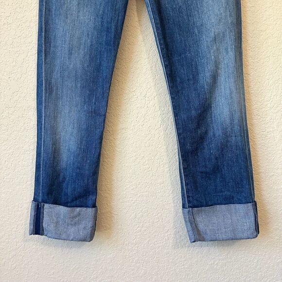 CITIZENS OF HUMANITY Dani Cropped Straight Leg Jeans Low-rise in Blue - Picture 5 of 16